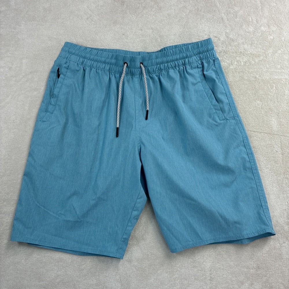 Depart West Men's M  Board Shorts Blue Drawstring